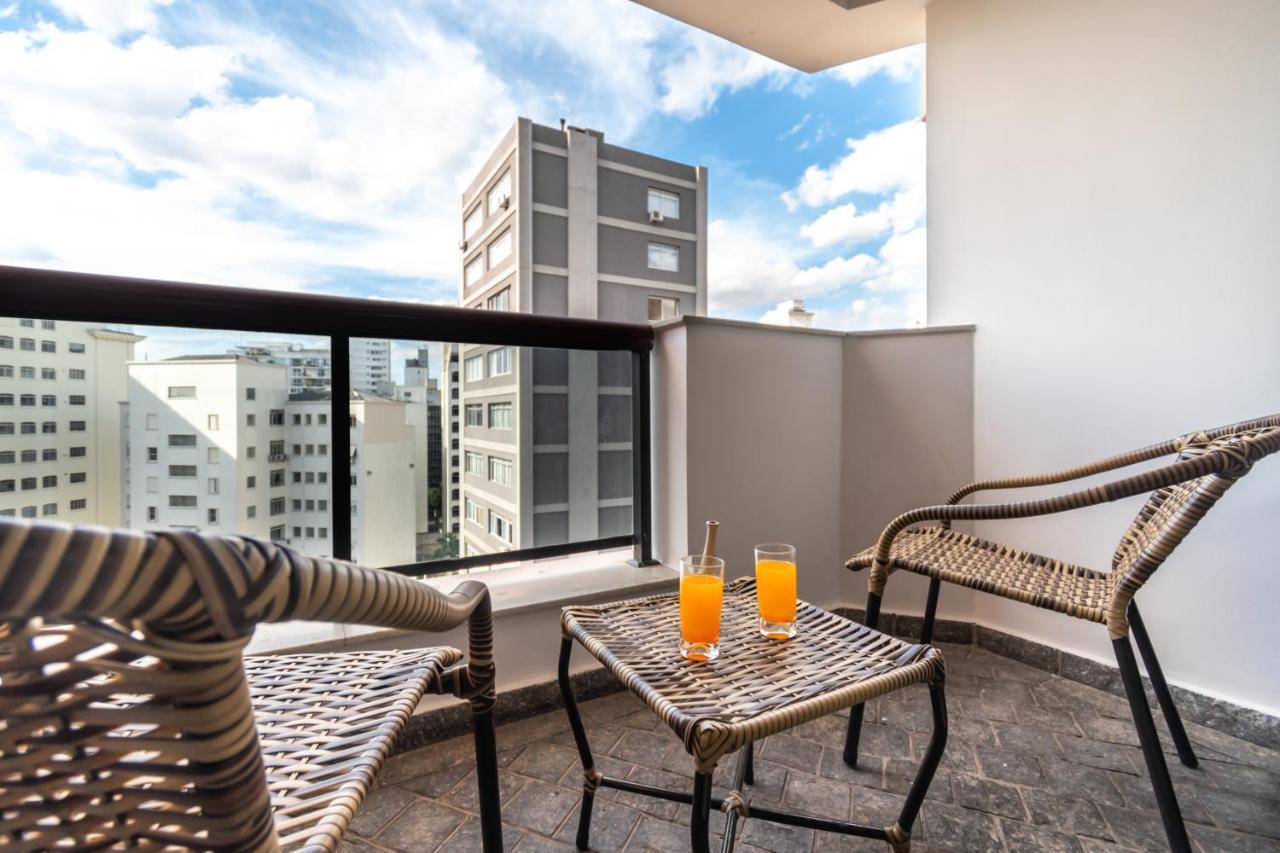 Апартаменты Flat Vilaboim Higienopolis Com Banheira Сан-Пауло Экстерьер фото